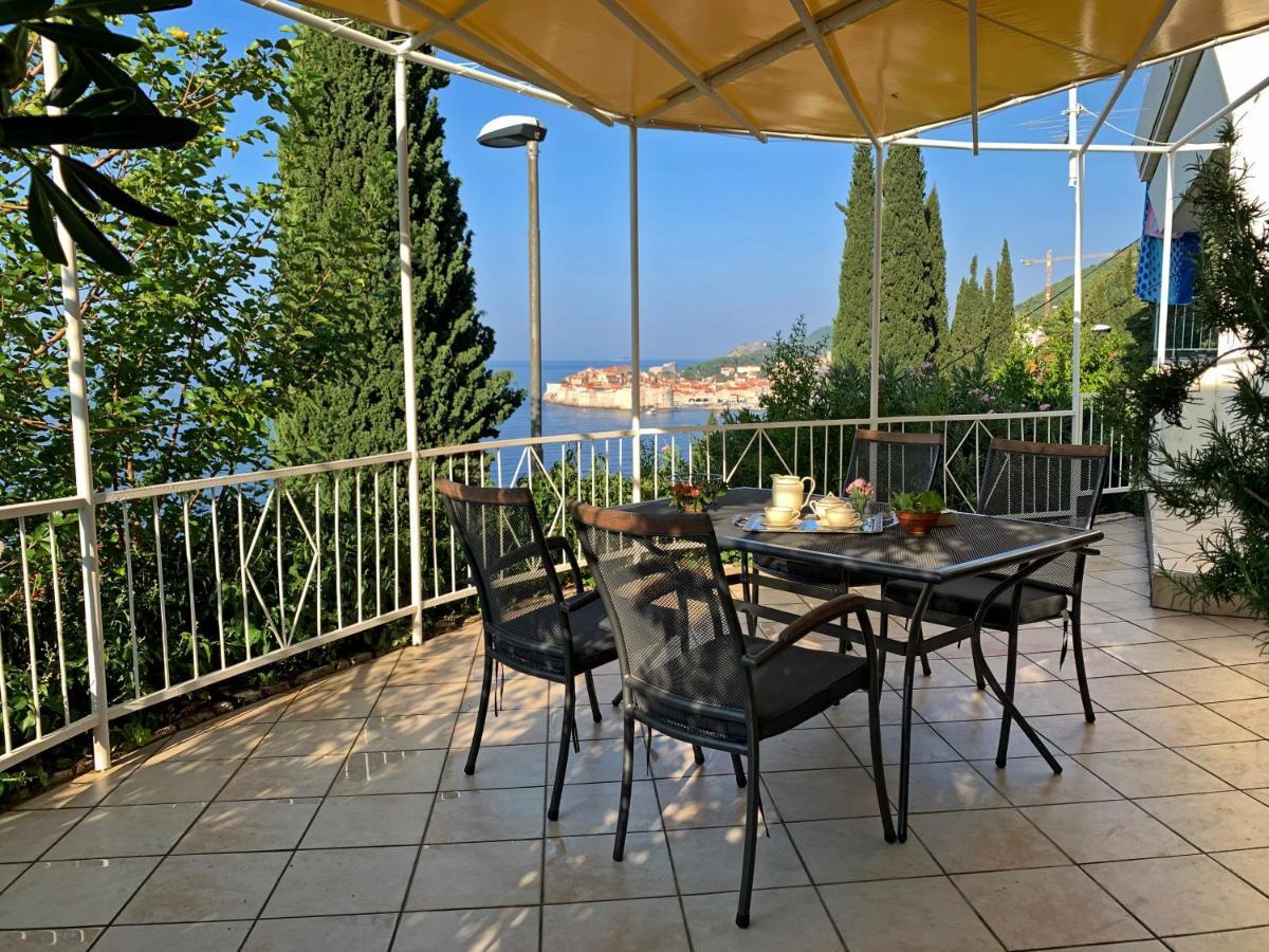 Perfect Sea View Terrace Apartment Zlatni Potok 杜布罗夫尼克 外观 照片