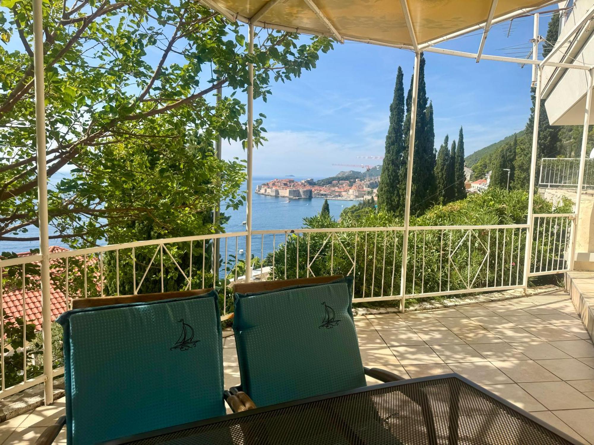 Perfect Sea View Terrace Apartment Zlatni Potok 杜布罗夫尼克 外观 照片