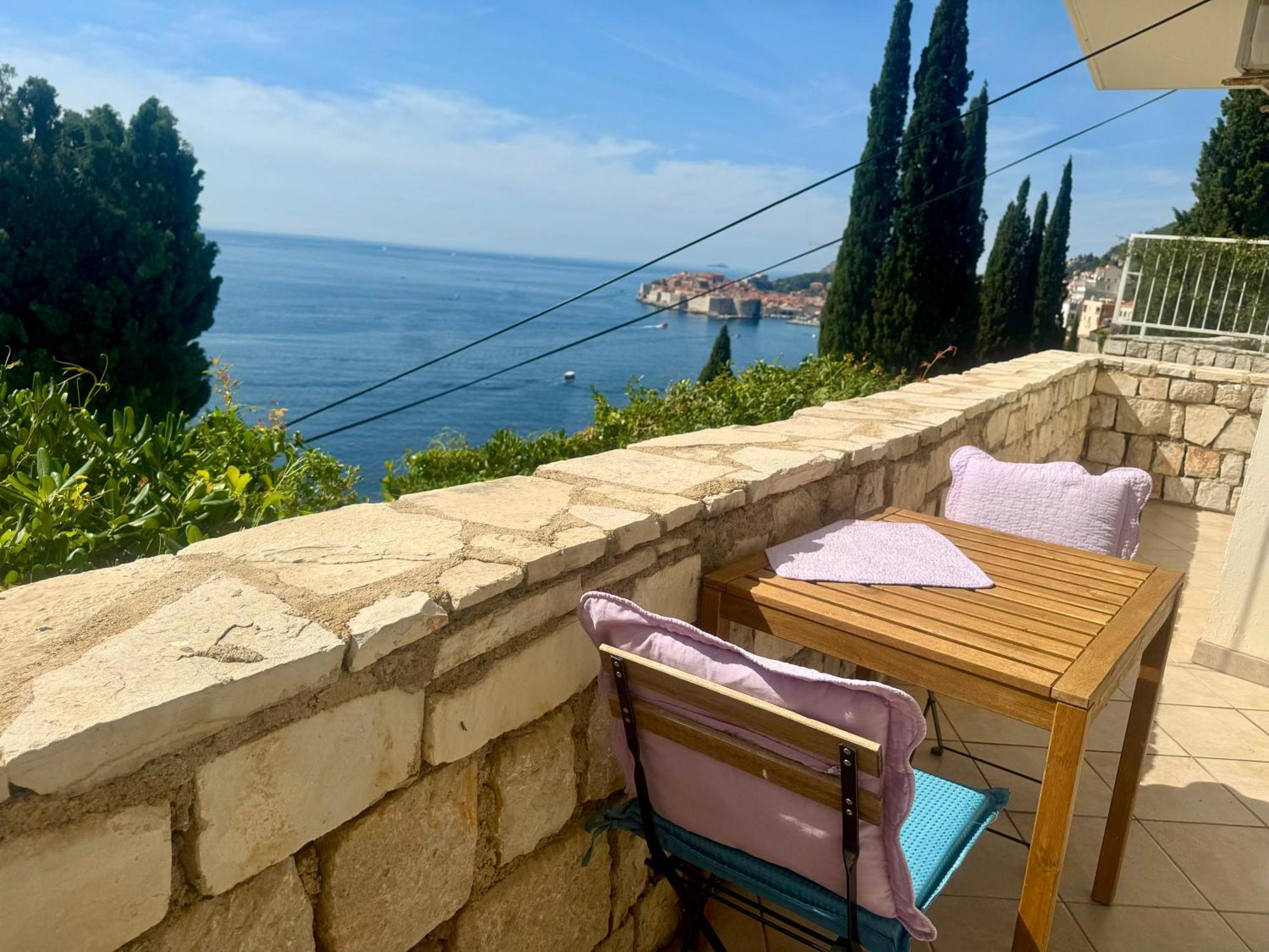 Perfect Sea View Terrace Apartment Zlatni Potok 杜布罗夫尼克 外观 照片