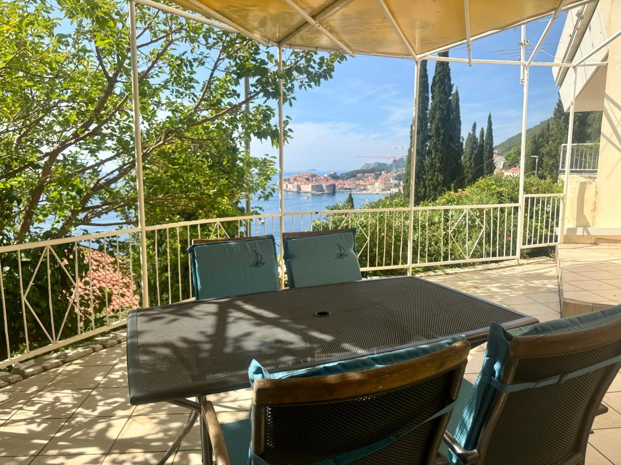 Perfect Sea View Terrace Apartment Zlatni Potok 杜布罗夫尼克 外观 照片