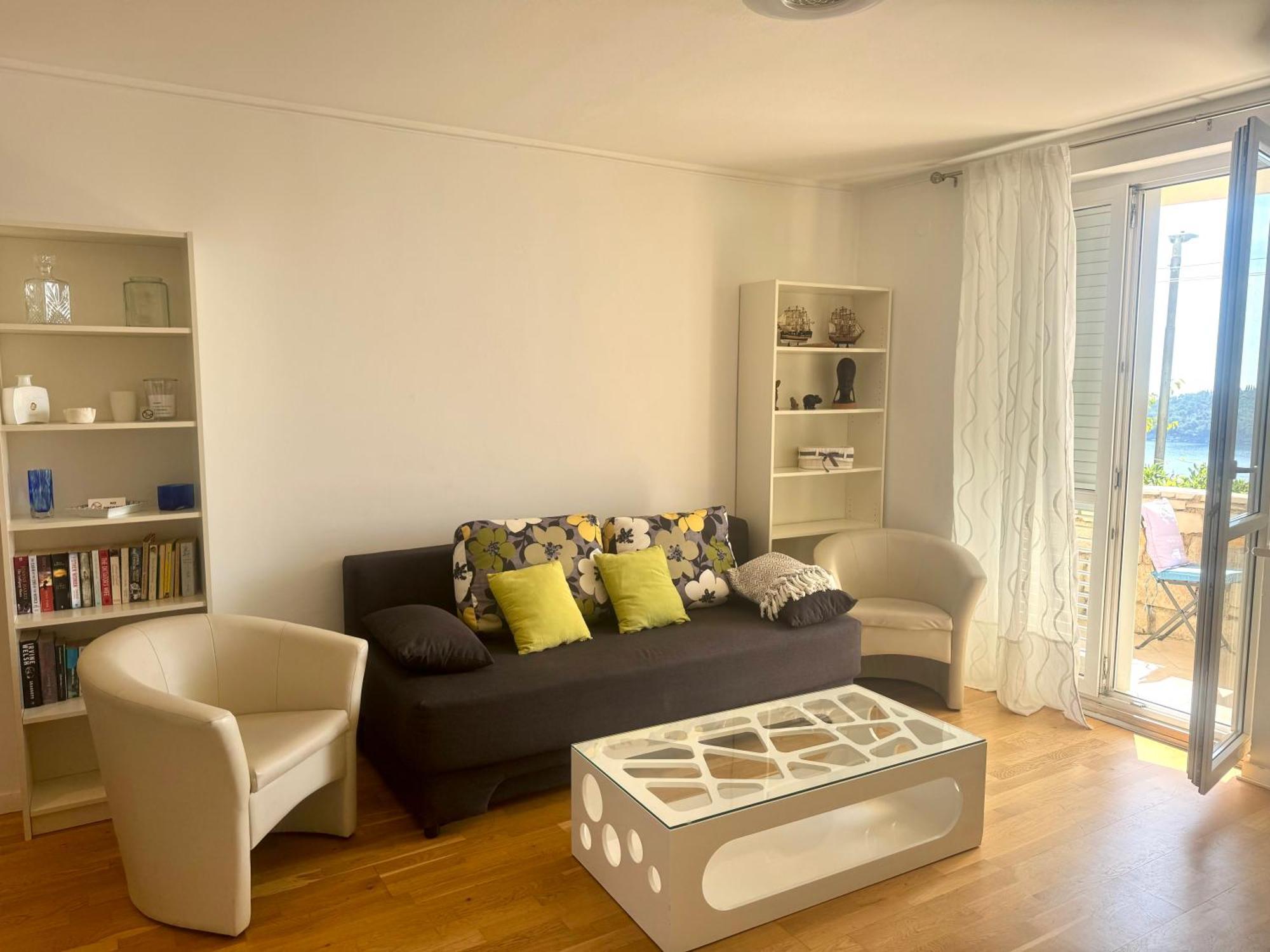 Perfect Sea View Terrace Apartment Zlatni Potok 杜布罗夫尼克 外观 照片