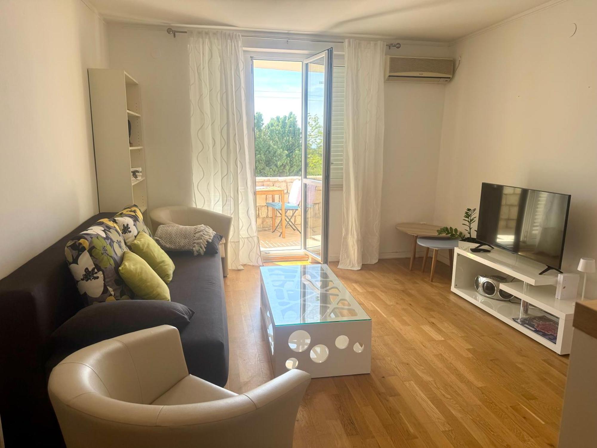 Perfect Sea View Terrace Apartment Zlatni Potok 杜布罗夫尼克 外观 照片